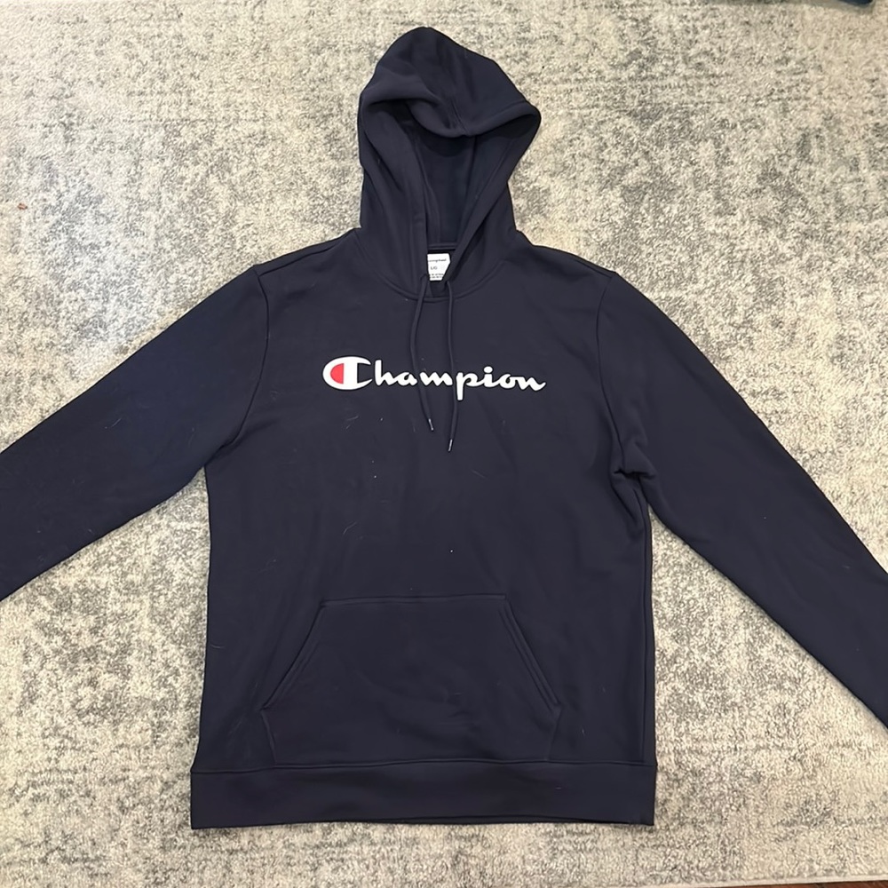 Navy Champion Sweatshirt